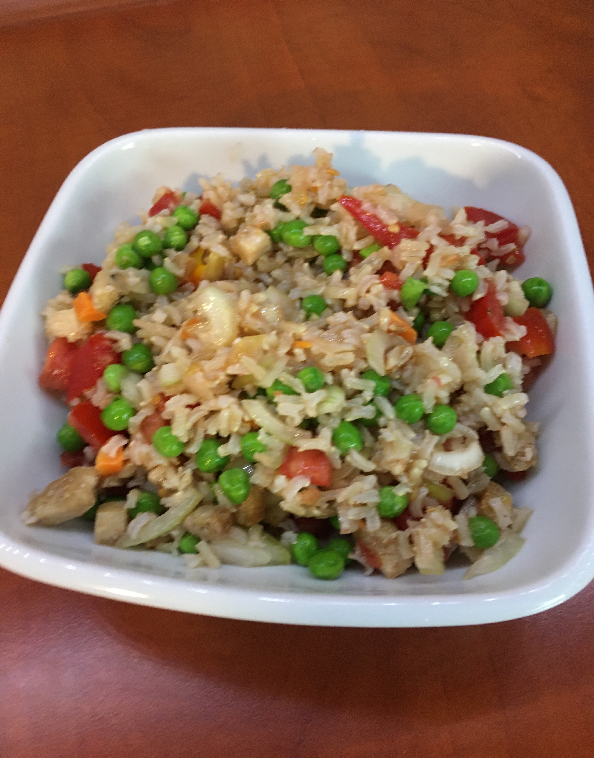 _Sałatka ryżowa z kurczakiem